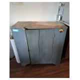 Vintage Wooden Cabinet 36" W x 36" H