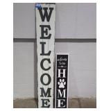 2 Welcome Signs
