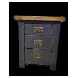 3 Drawer Side Table