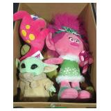 Plush toys box lot.