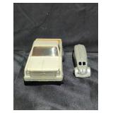 Vintage Toy Truck and Bus Pair.