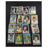 Vintage Baseball Card Collection Assortment