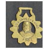 1902 Commemorative Medal Ornament