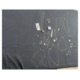 Costume jewelry lot.