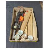 Vintage Ice Fishing Tip-Ups Collection