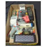 Misc. Accessories box lot.