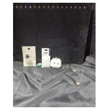 Costume jewelry lot with 14k necklace.