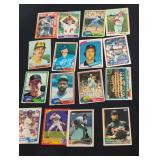 Vintage Baseball Card Collection Assortment
