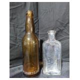 2 Glass Bottles