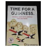 Metal Guinness Beer Sign