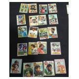 Vintage Football Trading Card Collection