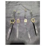 Black Wrist Watch Lot