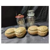 Peanut Themed Jars and Dishes