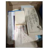 Vintage Stamp and Letters Lot