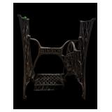 Cast Iron Singer Treadle Sewing Machine Base