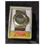 Legend of Zelda Wristwatch with Leather Strap