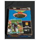 1991 Topps Stadium Club Baseball Cards Box