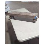 Rustic Wooden foot stool.