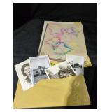 Vintage Briefcase with Contents