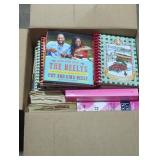 Cooking books box lot