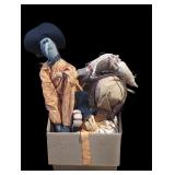 Box of Rustic Scarecrow Dolls