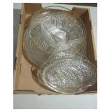 Vintage Glass Dinnerware Set