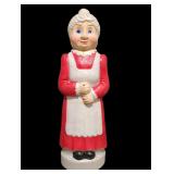 Blowmold Mrs.Clause Yard Decor