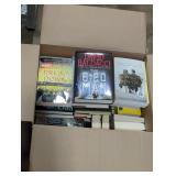 Books box lot.