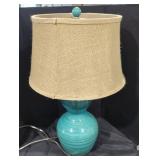 Ceramic table lamp.