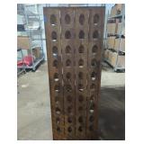 Rustic Wooden Wine Rack