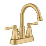 Melina 4-in Centerset Faucet Brushed Gold