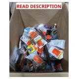 Box Lot Assorted Home Improvement Items