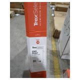 Black Powder Coated Aluminum Deck Post Kit