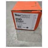 Trex Select End Post W Cap & Skirt