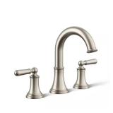 Capilano 8 in. Widespread Faucet, Nickel