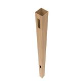 5 in. x 5 in. x 108 in. Vinyl Fence End Post 7XBID