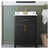Beaufort 24in Vanity with White Top