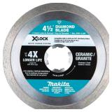X-LOCK 4-1/2" Continuous Rim Diamond Blade