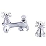 Century Chrome 2-Handle Faucet with Pop-Up