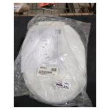 White Elongated Toilet Seat