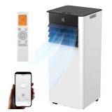 10000 BTU Portable AC, Wi-Fi, 350 sq ft