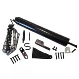 Black Door Closer Kit with Wind Chain
