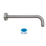 16 in L-Shape Shower Arm, Brushed Nickel