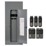 Square D HOMELINE 200A Panel w/ Breakers