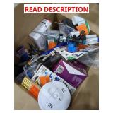 Box Lot Of Assorted Home Improvement Items