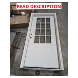 Prehung 36"x80" Lefthand Inswing Door