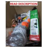 Box Lot Assorted Home Improvement Items
