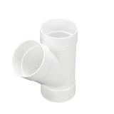 PVC S&D 45  Wye, 4 in. Hub X Hub X Hub