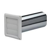 4 in. Aluminum Dryer Exhaust Vent with Hood