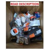 Box Lot Assorted Home Improvement Items